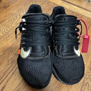 Nike X off white air presto black